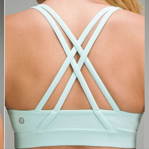 Lululemon Athletica~Mint Energy Sports Bra. Sz 6 - Picture 3 of 6